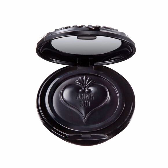 Anna Sui Black Cream Blush Magical Black to Blooming Rose Japan NIB - Picture 9 of 12